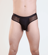 Love In Leather Mens Mesh Bumless Sexy Underwear - S M - Jocks and G-Strings